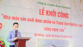 Danapha xây dựng nhà máy dược tại khu công nghệ cao Đà Nẵng