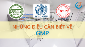 Những điều cần biết về GMP -  Good Manufacturing Practice