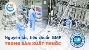 Những nguyên tắc, tiêu chuẩn gmp trong sản xuất thuốc