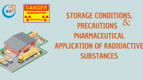 Storage Conditions, Precautions & Pharmaceutical Application of Radioactive Substances
