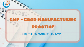 GMP - Good manufacturing practice