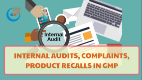 Internal audits, Complaints, Product Recalls in GMP