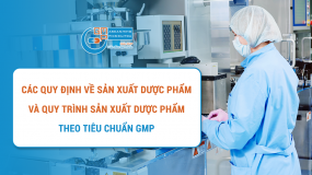 Các quy định về sản xuất dược phẩm và quy trình sản xuất dược phẩm theo tiêu chuẩn GMP