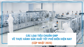 Các loại tiêu chuẩn GMP về thực hành sản xuất tốt phổ biến hiện nay (cập nhật 2025)