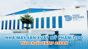 GMPc Việt Nam và TIDO hợp tác thành công xây dựng dự án nhà máy mỹ phẩm CGMP ASEAN