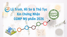 Lộ Trình, Hồ Sơ & Thủ Tục Xin Chứng Nhận CGMP Mỹ phẩm 2026