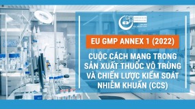 EU GMP Annex 1 (2022): Cuộc Cách mạng trong Sản xuất Thuốc Vô trùng và Chiến lược Kiểm soát Nhiễm khuẩn (CCS)