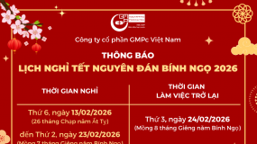 Thông báo lịch nghỉ tết Nguyên Đán Bính Ngọ 2026