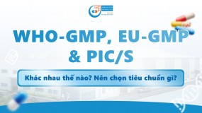 WHO GMP, EU GMP và PIC/S Khác Nhau Thế Nào? Nên Chọn Tiêu Chuẩn Gì?