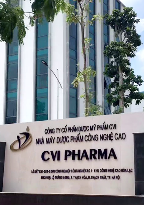 CVI Pharma High-tech Pharmaceutical Facility - WHO GMP certification