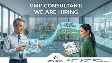 JOB OPPORTUNITY: GMP CONSULTANT (HANOI)