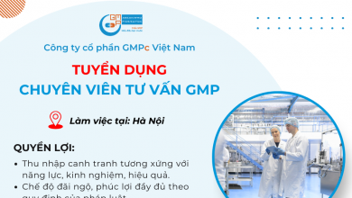 Tuyển dụng chuyên viên tư vấn GMP (Hà Nội) - Tháng 03/2026
