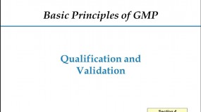WHO GMP guidelines: Qualification and Validation